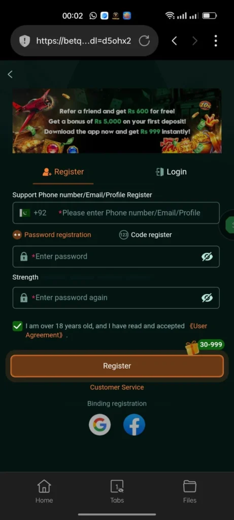betqq game login